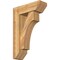 Ekena Millwork Westlake Slat Rough Sawn Bracket w/ Offset Brace, Western Red Cedar, 8"W x 24"D x 36"H BKT0806X24X36WTL06RWR - alternate 1